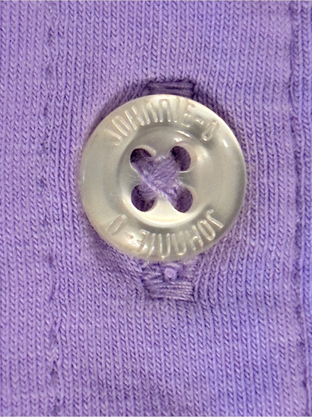 johnnie-o Original 4 Button ‘Hangin’ Out’ Polo XL Lavender Purple Golf Preppy - Picture 4 of 15